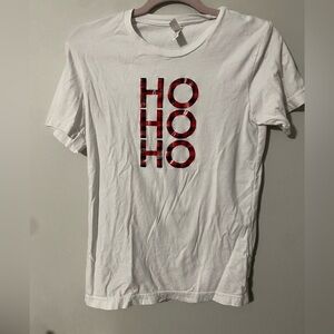 Bella & Canvas Christmas “Ho Ho Ho” tshirt